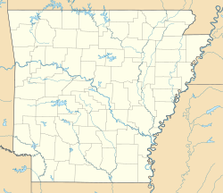 Sand Gap, Arkansas is located in Arkansas
