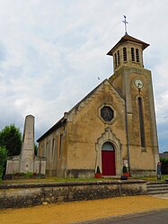 The church in Vacherauville