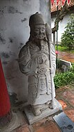 Armored soldier statue in Van Mieu