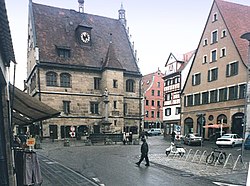 The old town hall of Weißenburg is one of the icons of the city