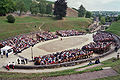 Brot & Spiele: Gladiatoren-Show im Amphitheater bei Tag …