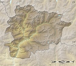 Aubinyà is located in Andorra