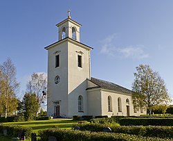 Church in Aspås, shown in 2011