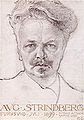 Porträt August Strindberg, 1899
