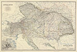 Greatest extent of the Austrian Empire (1846–1859)