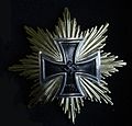 Museumsanfertigung des nicht verliehenen Sterns zum Großkreuz 1939
