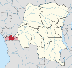 Cataractes district of Kongo-Central province (2014)