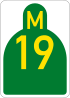 Metropolitan route M19 shield