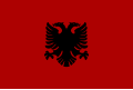 Flag of Albania used from 1928 to 1934.
