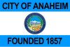 Flag of Anaheim, California