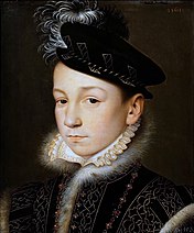 Karl IX. kurz nach der Thronbesteigung