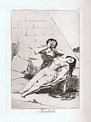 Etching by Francisco Goya (1797)
