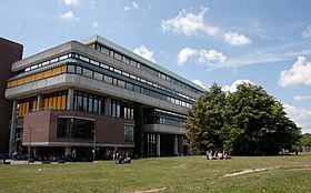 Universitäts- und Landesbibliothek auf dem Campus der Heinrich-Heine-Universität Düsseldorf