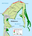 Landveränderungen auf Hiddensee 1886 bis 2006