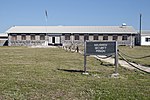 Prison building and a sign saying Maximum Security Prison