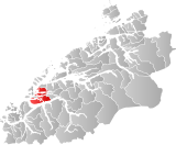 Borgund within Møre og Romsdal