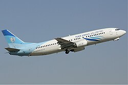 Boeing 737-400 der Pamir Airways