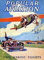 Image 391928 issue of Popular Aviation (now Flying magazine), which became the largest aviation magazine with a circulation of 100,000. (from History of aviation)