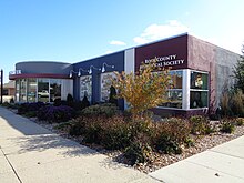 Exterior of the Rock County Historical Museum