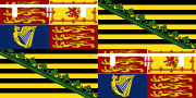 Royal Standard of Prince Albert of Saxe-Coburg and Gotha as consort of Queen Victoria (1840–1861)