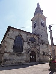 The church in Sampigny