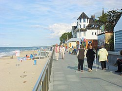 Seaside promenade