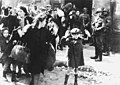 A Jewish boy surrenders in Warsaw