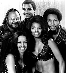 McLemore (top) with The 5th Dimension, 1971
