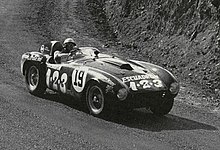 The Ferrari 375 Plus of Umberto Maglioli, winner of the 1954 race