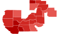 2020 Congressional election in Illinois' 18th congressional district by county