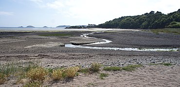 Beauport bay at low tide