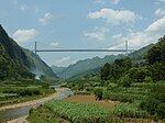 Baling River Bridge in Guanling Buyei and Miao Autonomous County