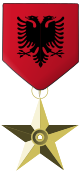 The Albanian Barnstar of National Merit