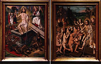 Bartolomé Bermejo (Córdoban painter) – Resurrection and Descent of Christ into Limbo
