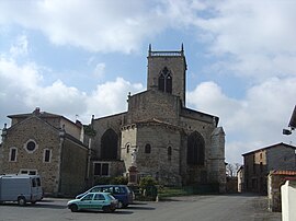 The church in Augerolles