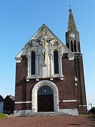 The church in Villers-Plouich