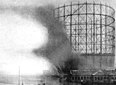 Explosion des Gasometers am 7. Dezember 1909