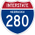 Interstate 280 marker