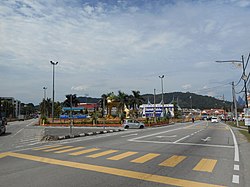 Downtown Kuala Klawang, on the intersection between routes FT86 and N32