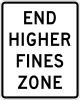 R2-11 End double/higher fines