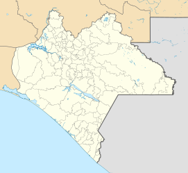 Pantelhó, Chiapas Highlands is located in Chiapas