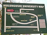 Map of the Main (Great North Road) Campus