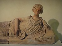 Etruscan sarcophagus, 3rd century BCE