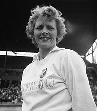 Olympiasiegerin Fanny Blankers-Koen