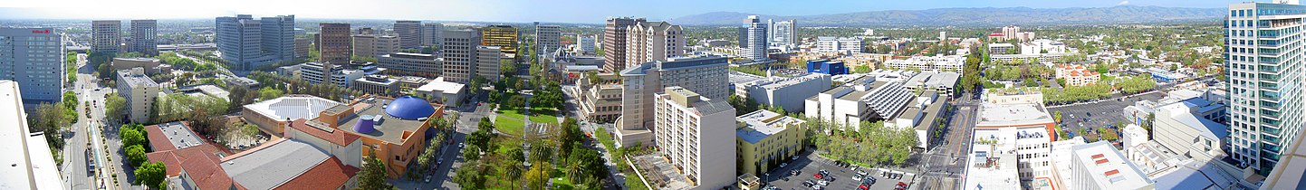 San Jose, the most populous city in Northern California and the San Francisco Bay Area, and the tenth largest city in the United States.