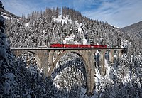 Wiesener Viadukt, Davos/Filisur (GR) Benutzer: Kabelleger
