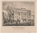 Ruins of the Merchant's Exchange N.Y. after the Destructive Conflagration of Decbr 16 & 17, 1835