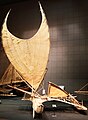 Tepukei (ocean-going outrigger canoe) from the Santa Cruz Islands collected by Dr Gerd Koch