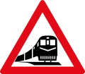 Railway crossing ahead