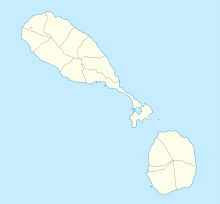 Karte: St. Kitts und Nevis